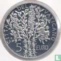 Vaticaan 5 euro 2005 (PROOF) "60th anniversary of the end of the World War II" - Afbeelding 2