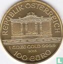 Oostenrijk 100 euro 2015 "Wiener Philharmoniker" - Afbeelding 1