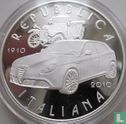 Italy 5 euro 2010 (PROOF) "100th anniversary of the founding of Alfa Romeo" - Image 1