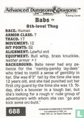 Babs - 8th-level Thug - Afbeelding 2