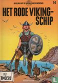 Het rode Vikingschip - Afbeelding 1