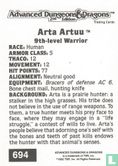 Arta Artuu - 9th-level Warrior - Afbeelding 2