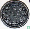 Canada 25 cents 1936 (zonder punt onder krans) - Afbeelding 1