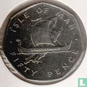 Insel Man 50 Pence 1978 (Kupfer-Nickel) - Bild 2