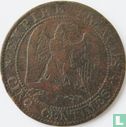 Frankrijk 5 centimes 1854 (W) - Afbeelding 2