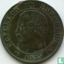 Frankrijk 5 centimes 1855 (A - hond) - Afbeelding 1
