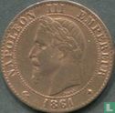 Frankrijk 2 centimes 1861 (BB - type 1) - Afbeelding 1