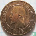 Frankrijk 10 centimes 1853 (MA) - Afbeelding 1