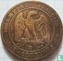 Frankrijk 10 centimes 1853 (MA) - Afbeelding 2