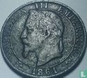 Frankrijk 5 centimes 1861 (K) - Afbeelding 1