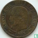 Frankrijk 5 centimes 1855 (D groot - hond) - Afbeelding 1