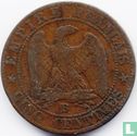 France 5 centimes 1854 (B) - Image 2