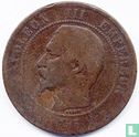 France 10 centimes 1855 (MA - chien) - Image 1