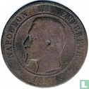 France 10 centimes 1855 (K - ancre) - Image 1