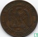 Frankrijk 10 centimes 1854 (MA) - Afbeelding 2