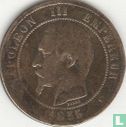 France 10 centimes 1855 (MA - ancre) - Image 1