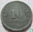 Usingen 10 pfennig 1917 - Afbeelding 2