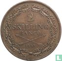 Sweden 2 skilling banco 1852 - Image 1