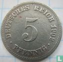 Duitse Rijk 5 pfennig 1902 (A) - Afbeelding 1