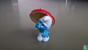 Smurf with mushroom( umbrella) - Image 1