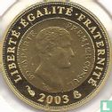 France ¼ euro 2003 (PROOF) "Bicentennial of the franc germinal" - Image 1