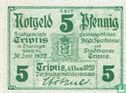 Triptis 5 Pfennig 1920 (pale) - Image 1