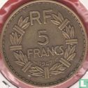 France 5 francs 1947 (aluminium bronze) - Image 1