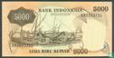 Indonesië 5.000 Rupiah 1975 (Replacement) - Afbeelding 2
