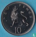 Vereinigtes Königreich 10 New Pence 1972 (PP) - Bild 2