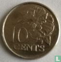 Trinidad and Tobago 10 cents 2004 - Image 2