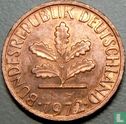 Duitsland 1 pfennig 1972 (G) - Afbeelding 1