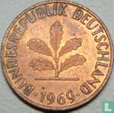 Deutschland 1 Pfennig 1969 (J) - Bild 1