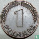 Allemagne 1 pfennig 1950 (D) - Image 2