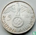 Duitse Rijk 5 reichsmark 1938 (A) - Afbeelding 1
