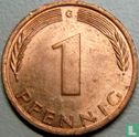 Deutschland 1 Pfennig 1980 (G - Punkte weit von vintage) - Bild 2