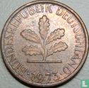 Duitsland 1 pfennig 1973 (G) - Afbeelding 1