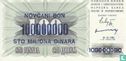 Bosnie et Herzégovine 100 Millions Dinara 1993 - Image 1