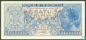 Indonésie 1 Rupiah 1954 (Replacement) - Image 1