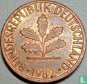 Duitsland 1 pfennig 1982 (F) - Afbeelding 1