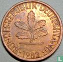 Duitsland 1 pfennig 1982 (G) - Afbeelding 1
