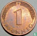 Duitsland 1 pfennig 1982 (G) - Afbeelding 2