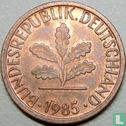 Allemagne 1 pfennig 1985 (F) - Image 1