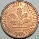 Allemagne 1 pfennig 1985 (G) - Image 1
