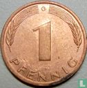 Duitsland 1 pfennig 1985 (G) - Afbeelding 2