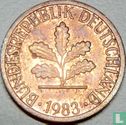 Germany 1 pfennig 1983 (D) - Image 1