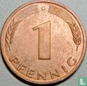Duitsland 1 pfennig 1990 (D) - Afbeelding 2