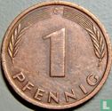 Duitsland 1 pfennig 1987 (G) - Afbeelding 2