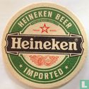 Logo Heineken Beer Imported 7a 10,7 cm - Afbeelding 1