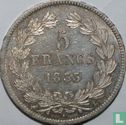 France 5 francs 1833 (L) - Image 1