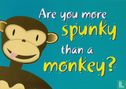 Prostate Cancer Charity "Are you more spunky than a monkey?" - Afbeelding 1